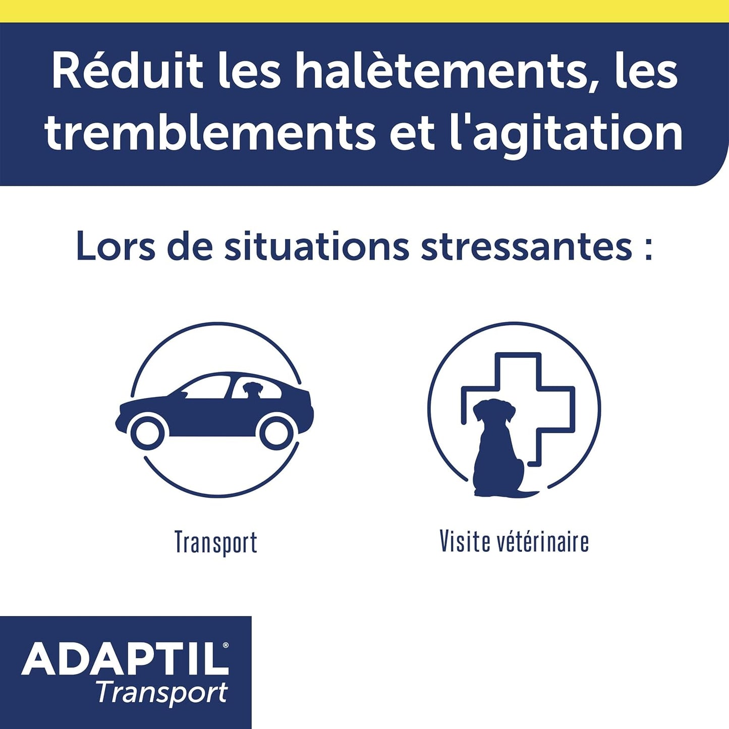 ADAPTIL Transport Spray 20ml - Anti-Stress pour Chien, Voyage, Education, Dressage
